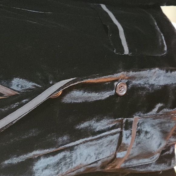 Liz Claiborne black velvet jacket - Picture 5 of 11